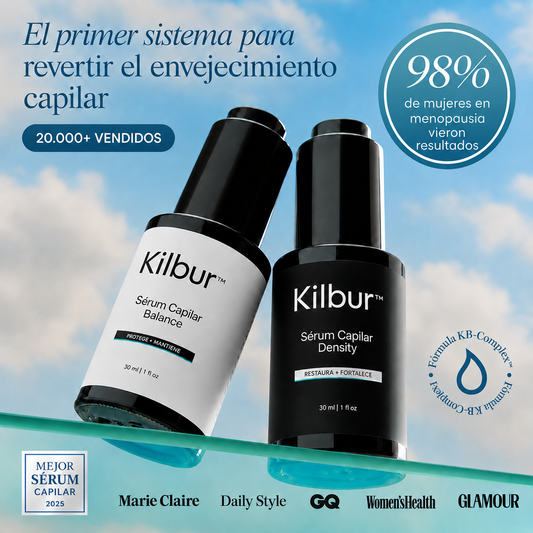 Kilbur™ Doble Acción - Sistema para detener caída en 6 semanas